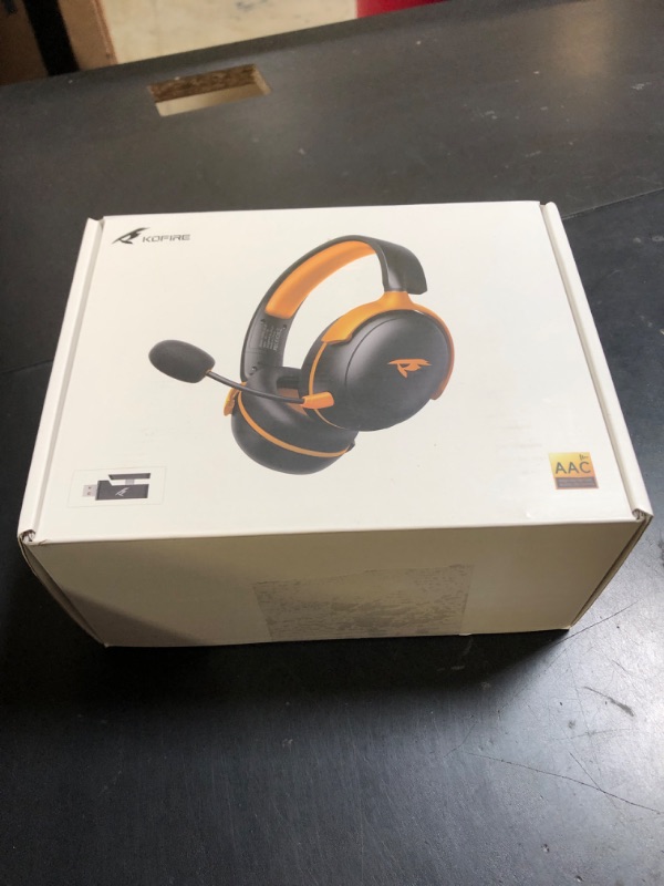 Photo 1 of Wireless Gaming Headset, 2.4GHz USB Gaming Headphones with Bluetooth 5.4, 53MM 3D Stereo Sound, 65H Battery, ENC Noise Canceling Mic, 3.5mm Wired, Wireless Headset for PS5, PC, PS4, Mac, Switch