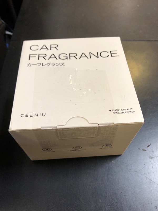 Photo 1 of Ceeniu Smart Car air freshener, 2025 Ultra Wide Angle Ultrasonic Mist with Blue Aurora Car freshener, Magnetic Design, Auto On/Off, Powerful Built-in Battery, CF11 Ocean Scent