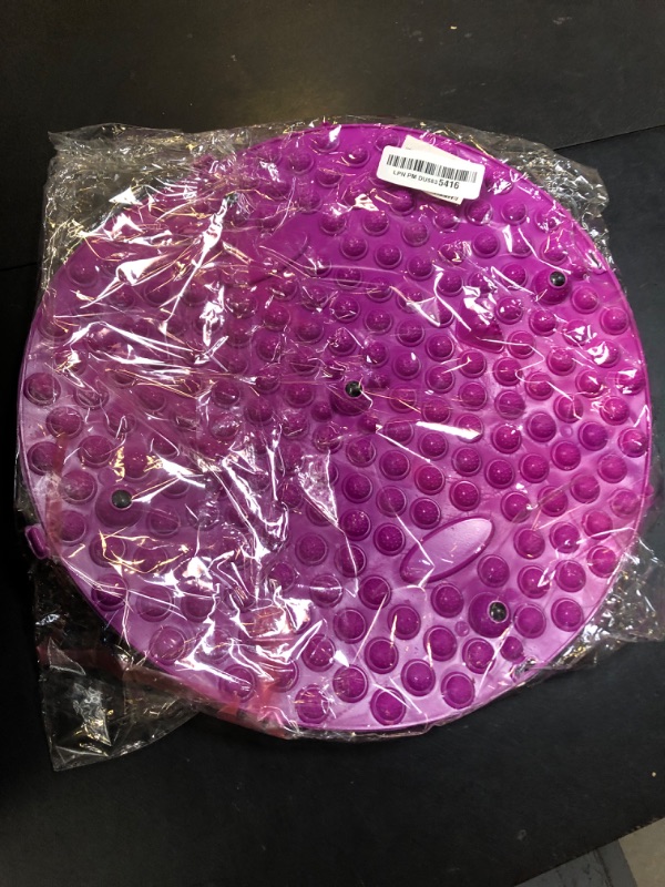 Photo 1 of YooYuan Foot Massager Mat, Manual Massage Tool with Magnetic Therapy Acupressure Disc for Feet Relaxation, Foot Relieve Stress Treatment (Purple)