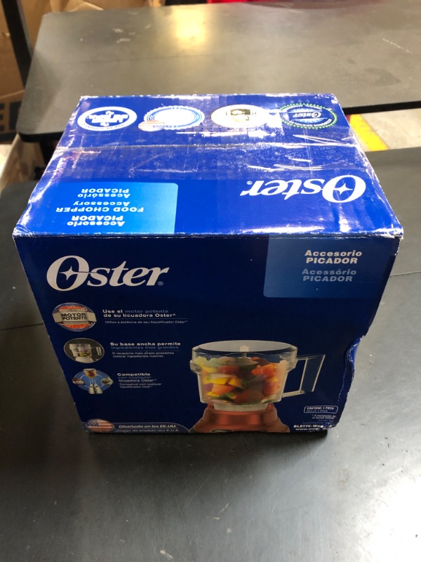 Photo 1 of Oster BLSTFC-W00-011 Food Processor Attachment, White
