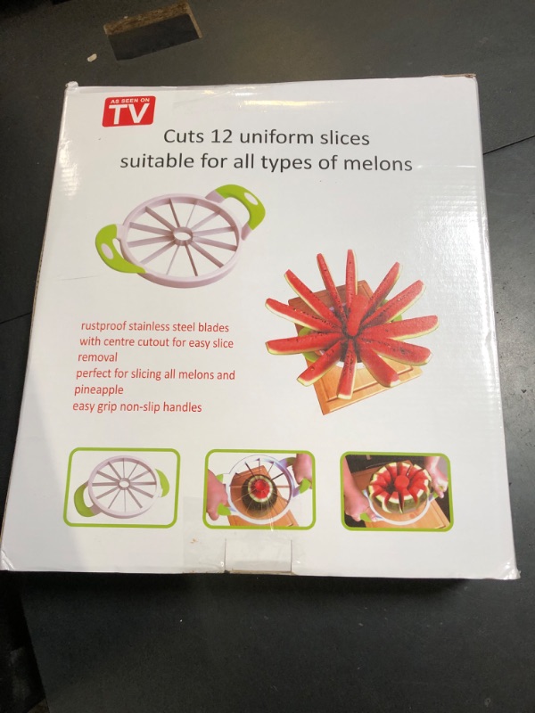 Photo 1 of ZaH Melon Slicer Multifunctional Handheld Round Divider Watermelon Cutter Fruits Cutting Slicing Kitchen Tools