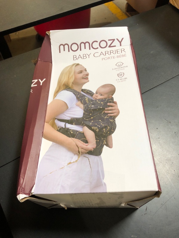 Photo 1 of Momcozy Baby Carrier - Ergonomic, Cozy and Lightweight Carrier for 7-44lbs, Effortless to Put On, Ideal for Hands-Free Parenting, Enhanced Lumbar Support, Purehug for Infant to Toddler, Khaki