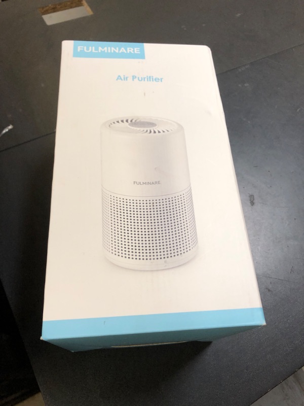 Photo 1 of Air Purifiers for Bedroom, FULMINARE H13 True HEPA Air Filter, Quiet Air Cleaner With Night Light,Portable Small Air Purifier for Home, Office, Living Room