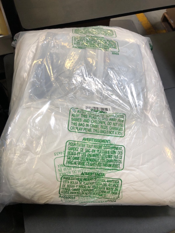 Photo 1 of Oversized King Bedspreads 128x120 for Split Adjustable Bed or Extra Large/Tall Cal King or King Bed Lightweight Quilted Coverlet Sets 1 Quilt 2 Pillow Shams White