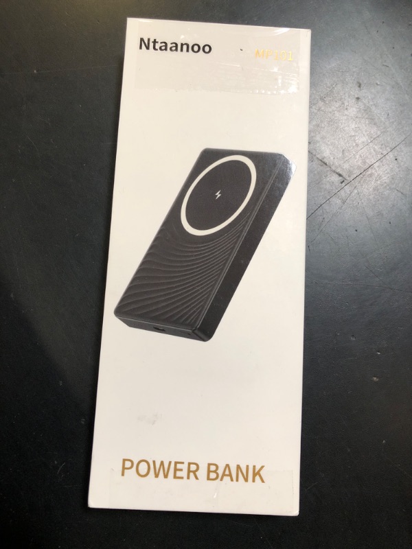 Photo 1 of Ntaanoo 2025 for iPhone Magsafe Battery Pack, Ultra Slim Magnetic Power Bank Fast Charging, Wireless Portable Charger 10000mAh, 20W Powerbank Compatible with iPhone 16/15/14/13/12 Series