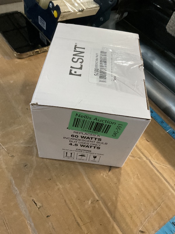 Photo 1 of FLSNT B11 E12 LED Candelabra Bulbs 60W Equivalent, Dimmable LED Candle Light Bulbs, 2700K Soft White (Warm Light), Pack of 12