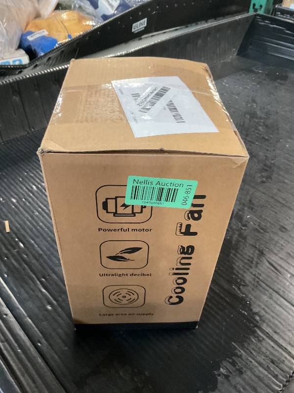 Photo 1 of **PREV USED**
Portable Air Conditioners for Bedroom, Dual Motor Evaporative Air Cooler with 3 Speeds & 3 Mist, 7 Color Night Light Cooling Fan with 2-8H Timer, 1100ML Personal AC Unit for Office Room