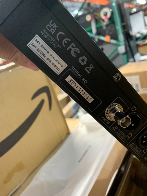 Photo 1 of Phenyx Pro Wireless Microphone System, 4-Channel UHF Wireless Mic, Fixed Frequency Metal Cordless Mic with 4 Handheld Dynamic Microphones, 260ft Range, Mics for Singing, Church(PTU-5000-4H)