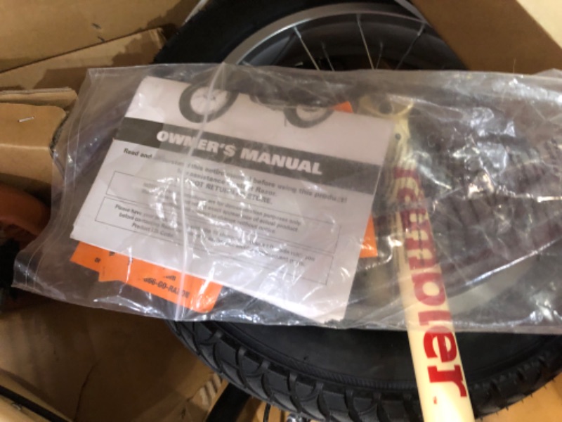 Photo 1 of (Not functional)(sold for parts only) Razor Rambler 16 – 36V Electric Minibike with Retro Style, Up to 15.5 MPH, Up to 11.5 Miles Range, Wide, Rugged 16" Air-Filled Tires