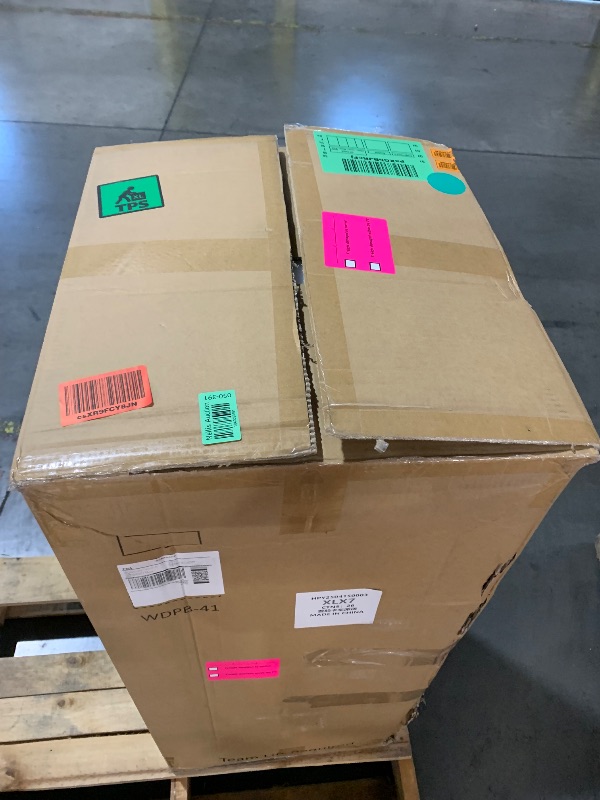 Photo 1 of Merapi Package Delivery Box for Outside, 41.6" *18.9" *16.9" Cold-Rolled Steel Delivery Box for Packages & Mails, Anti-Theft Lockable Large Mailbox for Porch, House, Curbside, Black