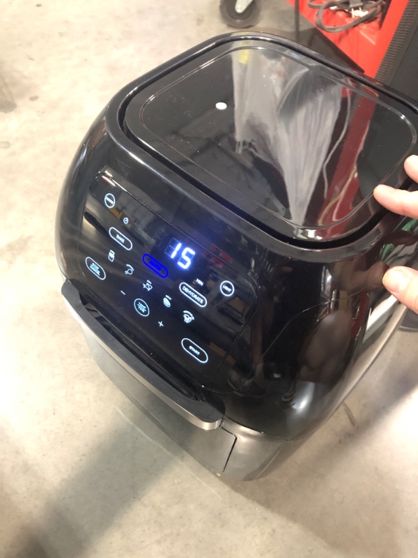 Photo 1 of (POWER TESTED) CHEFMAN Multifunctional Digital Air Fryer+ Rotisserie, Dehydrator, Convection Oven, 17 Touch Screen Presets Fry, Roast, Dehydrate, Bake, XL 10L Family Size, Auto Shutoff, Large Easy-View Window, Black