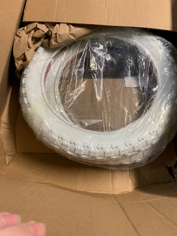 Photo 1 of (2 Sets) 14” x 2.125 Kids Bike Replacement Tires and Tubes - Compatible with Most 14” Kids Bikes Like RoyalBaby, Joystar, and Dynacraft - Made from BPA/Latex Free Butyl Rubber