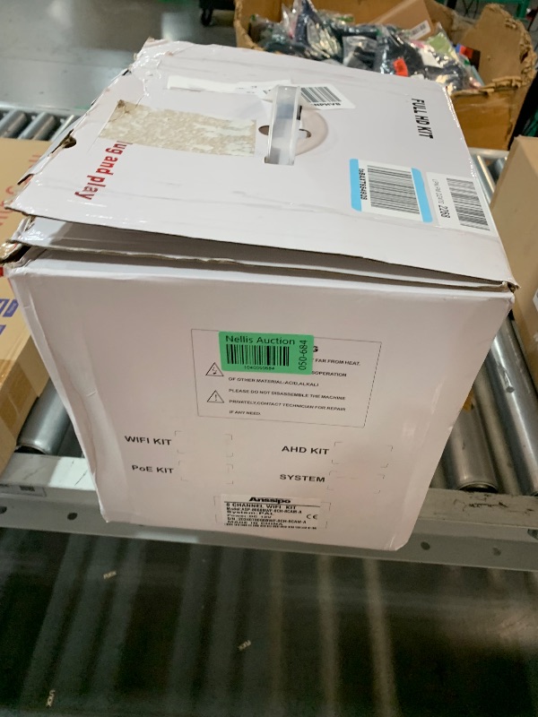 Photo 1 of (see all images) 8 Channel Wireless Security Camera System, H.265 WiFi NVR Camera System, 8X 3MP Wired Outdoor Indoor Cameras with 2-Way Audio