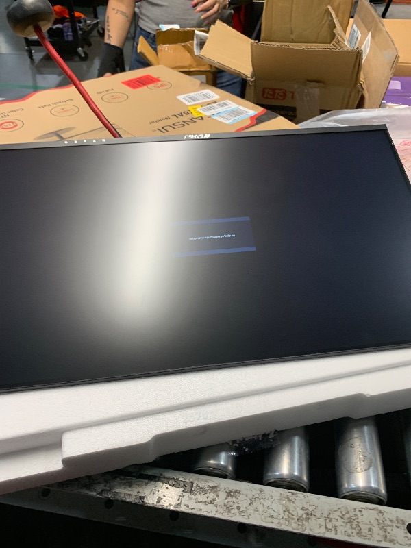 Photo 1 of (Screen inly) SANSUI Computer Monitor 24 inch IPS Eye Care 1080P Display HDMI,VGA Ports with 178° Viewing Angle/Frame