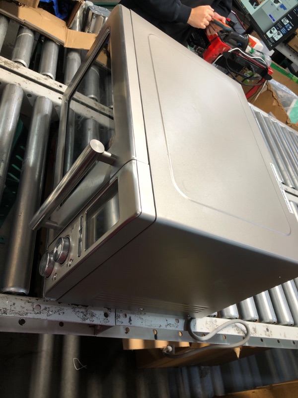 Photo 1 of **PREV USED**
Breville BMO850BSS1BUC1 Smooth Wave Countertop Microwave Oven, Brushed Stainless Steel