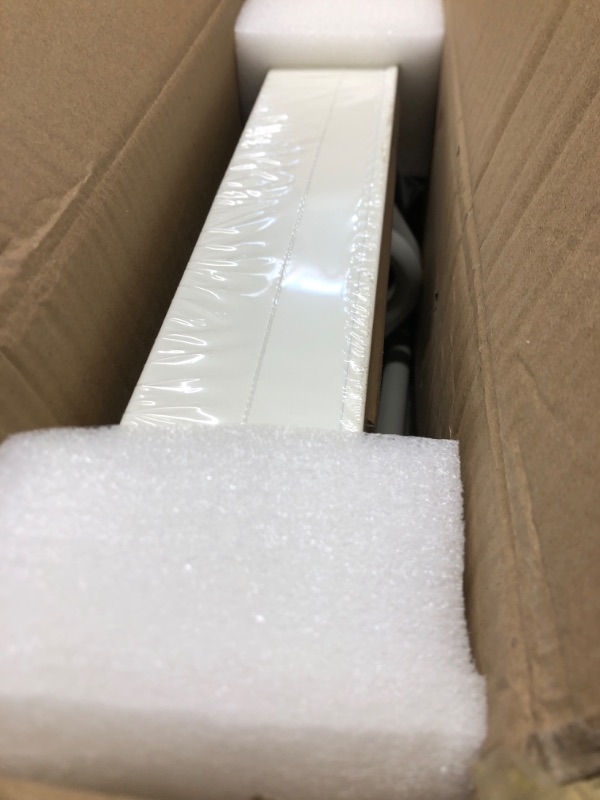 Photo 1 of (PARTIAL SET) Amazon Basics 3-Tier Rolling Utility or Kitchen Cart, Lockable Wheels, Multifunctional Storage, White