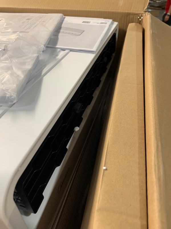 Photo 1 of Midea 18,000 BTU Smart Inverter Window Air Conditioner with APP, Alexa Control, 208/230V AC Unit Cools up to 1,000 Sq. Ft, Quiet Operation, Energy Saving, Remote & Easy Installation Kit, White