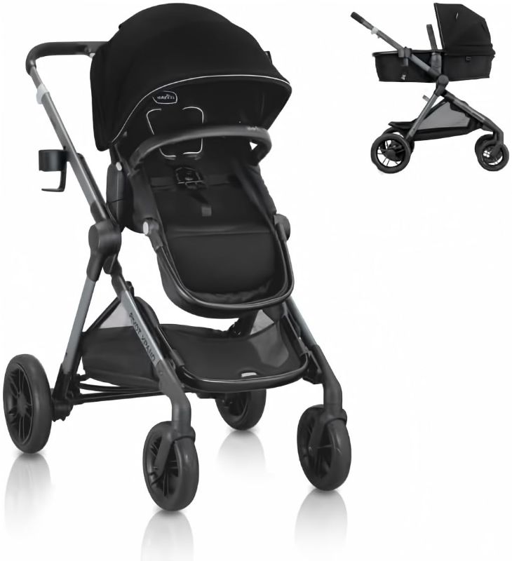 Photo 1 of Evenflo Pivot Xpand Modular Stroller (Ayrshire Black)