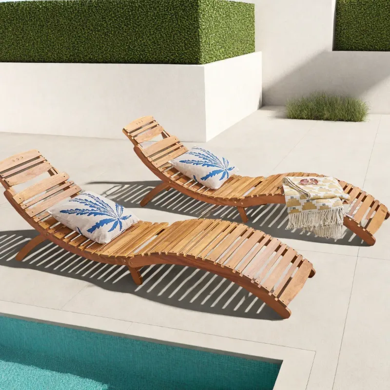 Photo 1 of *** STOCK PHOTO FOR REFERTENCE ONLY***WOOD LOUNGE CHAIR