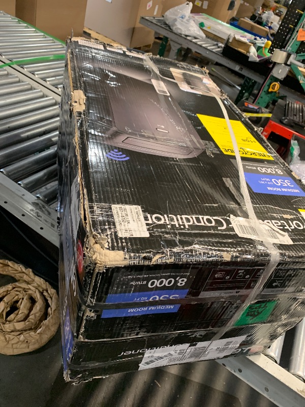 Photo 1 of *** FACTORY SEALED***LG 8000 BTU (DOE) / (12000 ASHRAE) Portable Air Conditioners Cools 350 Sqft Easy Install & WiFi App Remote Eco-friendly, Quiet Small & Medium Room Air Conditioner AC Unit Home Gray LP0823GSSM