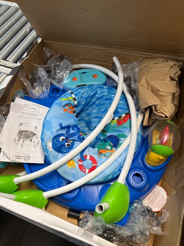 Photo 1 of (PARTIAL SET) (UNABLE TO TEST FUNCTIONALITY) Baby Einstein Neptune's Ocean Discovery Activity Jumper, Ages 6 months +, Max weight 25 lbs., Unisex
