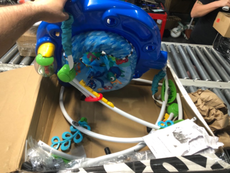 Photo 1 of (PARTIAL SET) (UNABLE TO TEST FUNCTIONALITY) Baby Einstein Neptune's Ocean Discovery Activity Jumper, Ages 6 months +, Max weight 25 lbs., Unisex