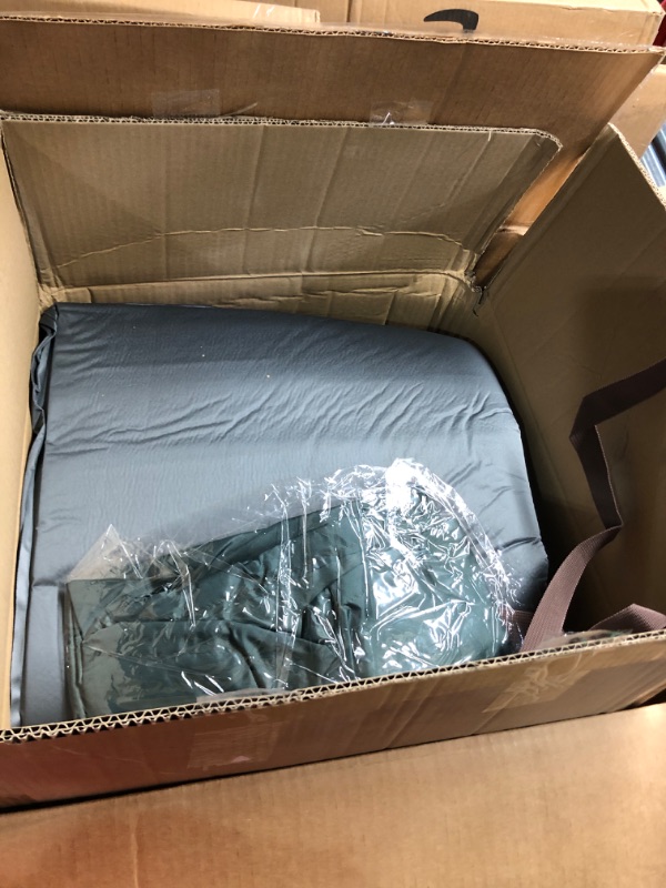 Photo 1 of Elegear Air & Foam Self Inflating Sleeping Pad, Built-in Electric Pump 4" Ultra-Thick Memory Foam Camping Mattress with Pillow Double Camping Pad 4-Season R-value 9.5 Camp Mat for Car/Traveling - Full