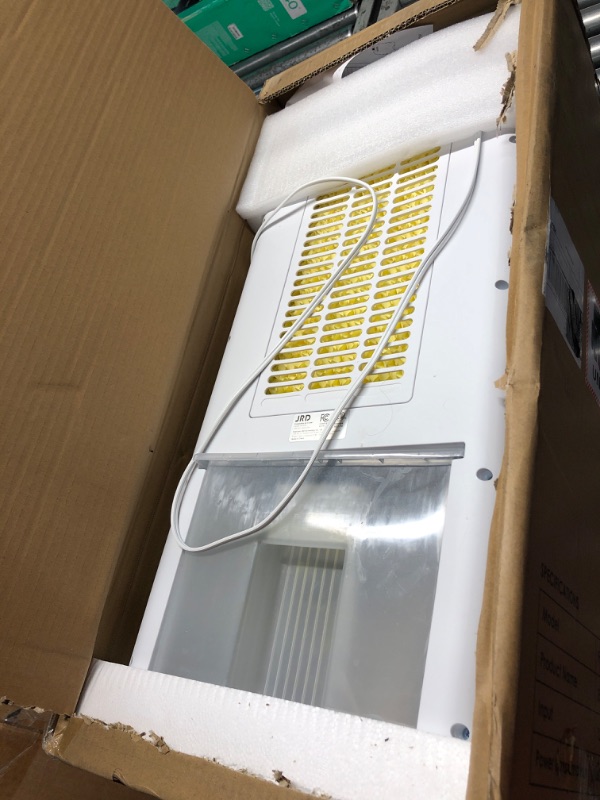 Photo 1 of (PARTS) (NOT FULLY FUNCTIONAL UNIT) (MISSING ACCESSORIES) JRD Portable Air Conditioners, 3-IN-1 Evaporative Air Cooler with Remote, 2.4Gal Tank, 4 Ice Packs, 4 Modes, 3 Speeds, 12H Timer, Mist Function, Oscillation Swamp Cooler for Bedroom Home Office