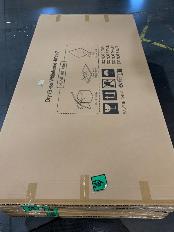Photo 1 of *** FACTORY SEALED***TQVAI Magnetic Dry Erase Board for Wall 70 x 40 Inches Whiteboard with Markers, Pen Tray, Magnets, Writing Board for Students, Planning, Drawing, Memo, to Do List, Aluminium Frame