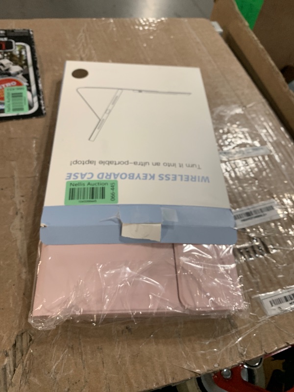 Photo 1 of (USED/FAIR) Harvopu Compatible for iPad Air 11-inch/Air 5th 4th Generation Case with Keyboard - for iPad Air 11 Inch M3/M2 (2025/2024), Air 5/ Air 4 (Pink)