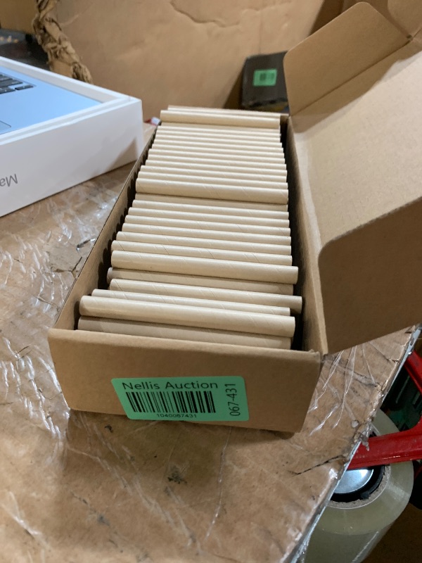 Photo 1 of WARMFARM 150-Pack 4-Inch Cardboard Tubes for Mason Bee Nesting, Kraft Paper Tubes for Bee House & Bee Hotel, 5/16-Inch Paper Towel Tubes, (150)