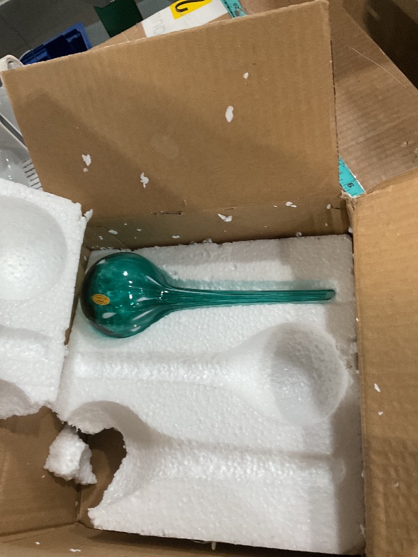 Photo 1 of 8" Aqua Glass Self Watering Globes - 3 Pack - By Trademark Innovations