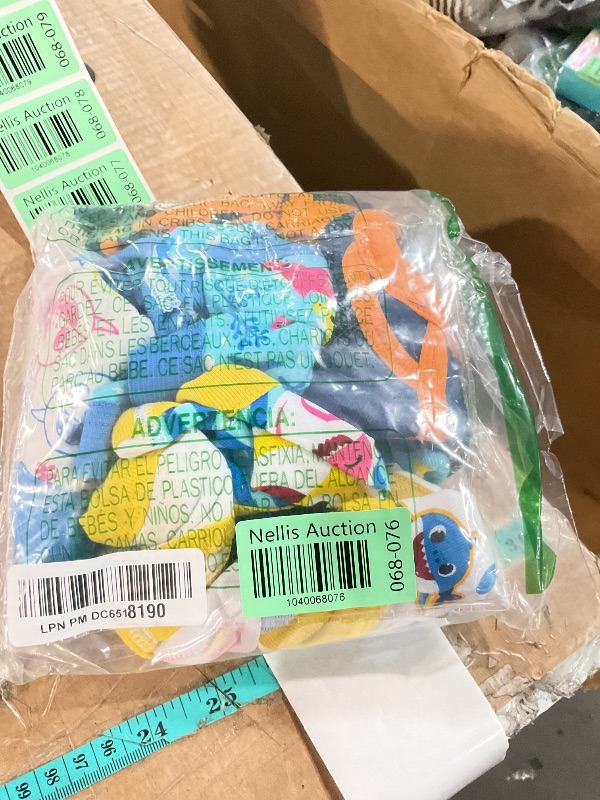 Photo 1 of (USED/FAIR) (BAGGED) Baby Shark 100% Combed Cotton Underwear Briefs in Sizes 18M, 2/3T, 4T