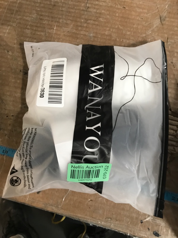 Photo 1 of ***(MISSING PINK 1)***
WANAYOU Racerback Sports Bra, Women's Zip Wire-Free Yoga Sports Bra (L:Fit 34C,34,34D,34DD,36B,36C,38A,38B, 3 Pack(Black+Flesh+White))