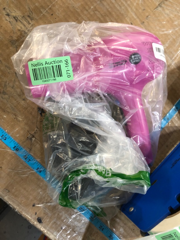 Photo 1 of (MISSING ACCESSORIES) (POWER TESTED) (BAGGED)  Conair Hair Dryer with Retractable Cord, 1875W Cord-Keeper Blow Dryer,Pink