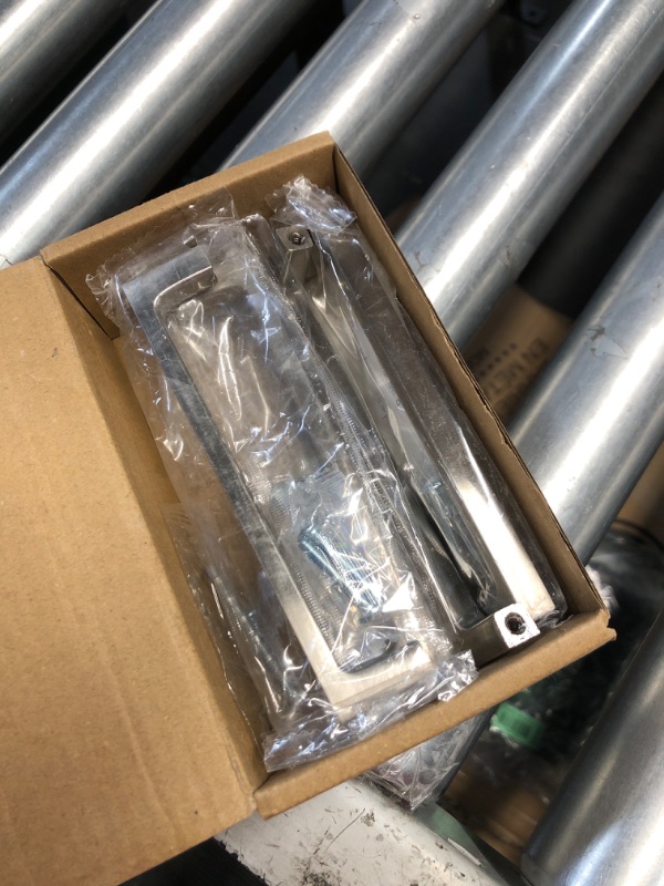 Photo 1 of (USED/FAIR) Ravinte 5 Pack Solid 5 Inch Kitchen Square Cabinet Handles Brushed Nickel Pulls Drawer Pulls Kitchen Cabinet Hardware Handles