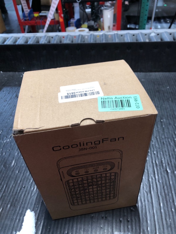 Photo 1 of (Item sold for parts - repair) Small Portable Air Conditioner, LEAEYFE 3 Higher Speeds With 800ml Extra Large Water Tank, 120° Oscillating Mini Cooler Works Within 9 Feet