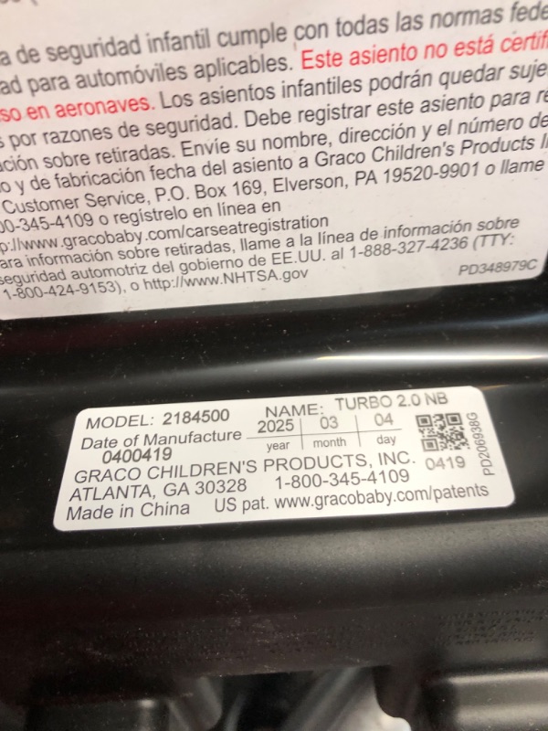 Photo 1 of ***(MINOR STAINS)***Graco TurboBooster 2.0 Backless Booster Car Seat, Denton