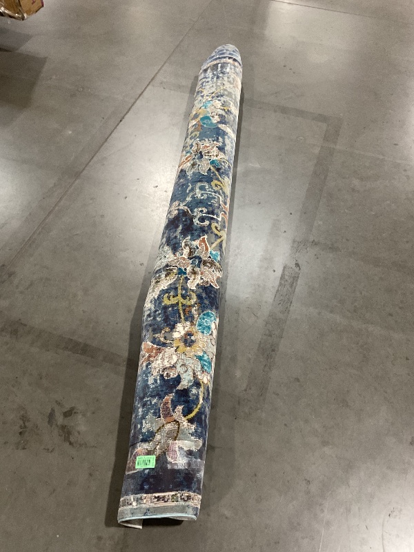 Photo 1 of ***DAMAGED - SEE NOTES/PICTURES*** **DIRTY**LR Home Gala Collection Area Rug, 8' x 10', Navy Multi