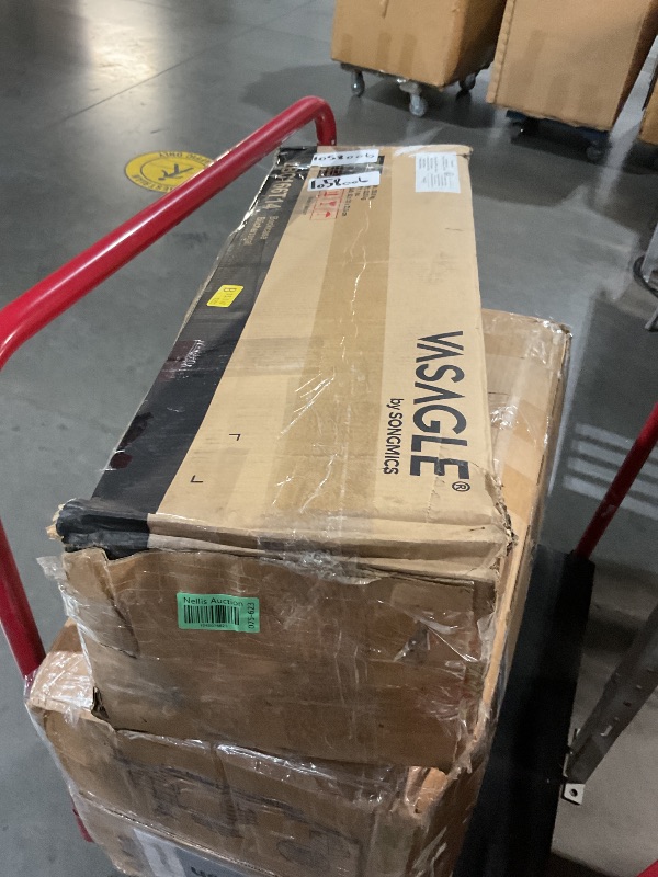 Photo 1 of **ONLY ONE BOOKSHELF**VASAGLE bookshelf, 23.6 Inches Wide, 6-Tier Open Bookcases with Adjustable Storage Shelves, Floor Standing Units, Cloud White ULBC166T14-2