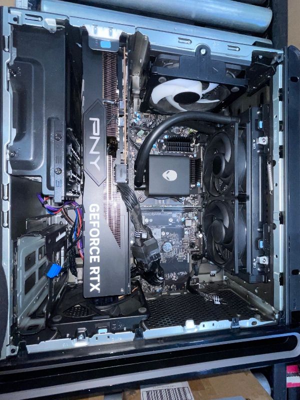 Photo 1 of (used)(incomplete)(sold for parts only) Alienware Aurora Gaming Desktop ACT1250