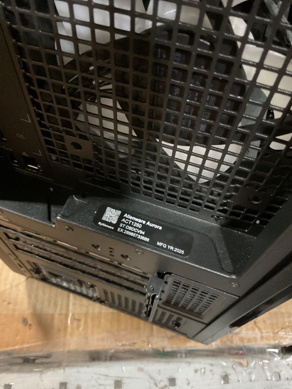 Photo 1 of (used)(incomplete)(sold for parts only) Alienware Aurora Gaming Desktop ACT1250