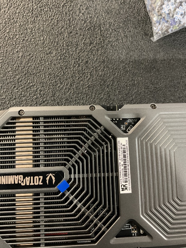 Photo 1 of **PARTS ONLY- NOT FUNCTIONAL** MISSING CORE!!!!
ZOTAC GAMING GEFORCE RTX 5090 AMP EXTREME INFINITY DLSS 4 32GB GDDR7 512-BIT 28 GBPS PCIE 5.0 GAMING GRAPHICS CARD, ICESTORM 3.0 ADVANCED COOLING, SPECTRA 2.0 ARGB LIGHTING, ZT-B50900B-10P
