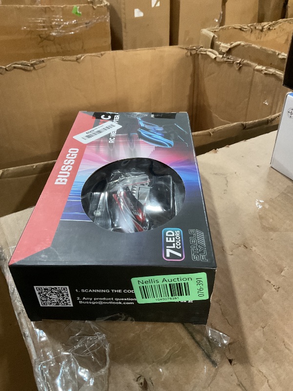 Photo 1 of BUSSGO RC Helicopter, Remote Control Helicopter for Kids with 30Mins Flight(2 Batteries), 7+1 LED Light Modes, Altitude Hold, RC Toys for Boys Girls