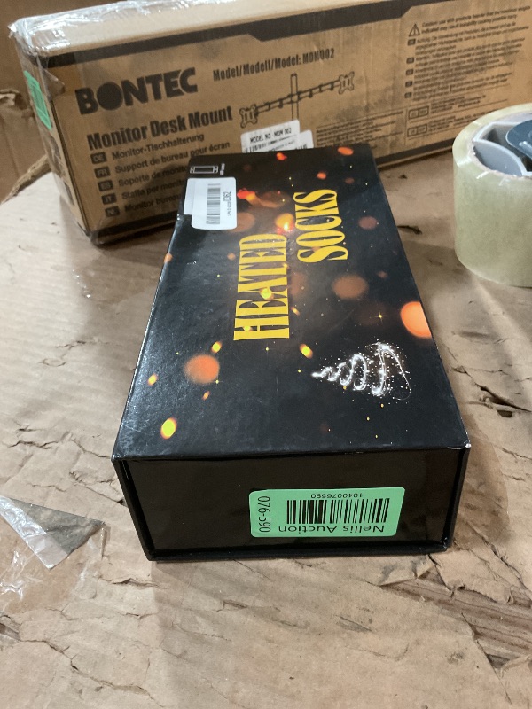 Photo 1 of Heated Socks for Men Women Rechargeable,APP Control Mobile Warming Heated Socks Foot Leg Warmers,6000mAh*2 Battery Electric Heated Skiing Hunting Camping Fishing Cycling Socks Washable (L)