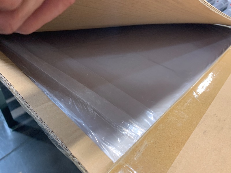 Photo 1 of (USED/FAIR) (PARTIAL SET) DYCacrlic 2 Pack Acrylic 24x48 Plexiglass Sheet 1/8 inch Thick - Clear Transparent Acrylic Sheets 24 x 48 for Laser Cutting,Signs,Crafts,Machine Cover,Shelves,Display,Tabletop,Windows Glass