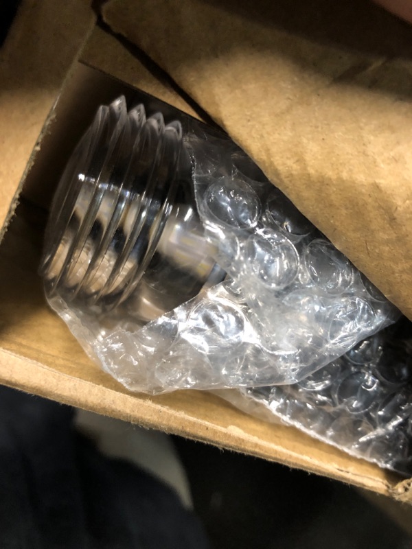 Photo 1 of (MISSING ATTACHMENTS) Obcursco Boat Stern Lights, Telescoping Pole 3NM 360° LED Anchor Light with Base, 12V Adjustable Navigation Lighting for Pontoon, Yacht, Bass, and Fishing Boats (27"-48", Silver)