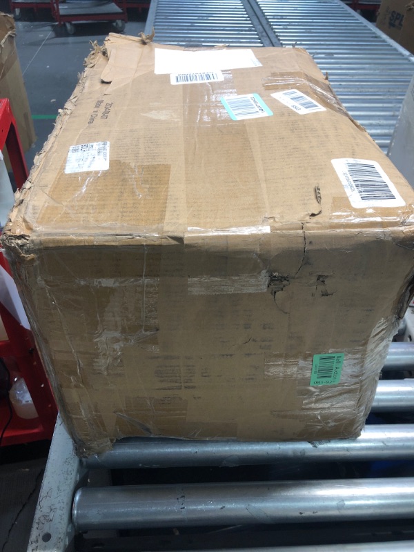 Photo 1 of ***(MIXED POTS AND PANS/ HEAVILY USED)***
 Nonstick Cookware Set 17 Piece, Oven Broiler Safe 400F, Lid Safe 350F, Kitchen Cooking Set w/Fry Pans, Saucepans, Saute Pan, Griddle, Pots and Pans, Dishwasher Safe Black