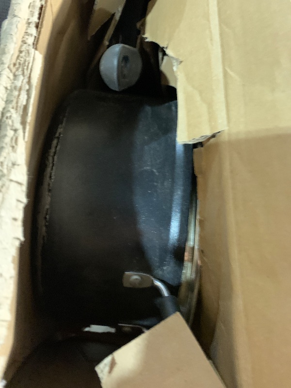 Photo 1 of ***(MIXED POTS AND PANS/ HEAVILY USED)***
 Nonstick Cookware Set 17 Piece, Oven Broiler Safe 400F, Lid Safe 350F, Kitchen Cooking Set w/Fry Pans, Saucepans, Saute Pan, Griddle, Pots and Pans, Dishwasher Safe Black