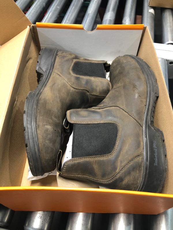 Photo 1 of (used)(see images) Timberland PRO Men's Nashoba Composite Safety Toe Industrial Casual Work Boot, Turkish Coffee-2024 NEW, 11.5M